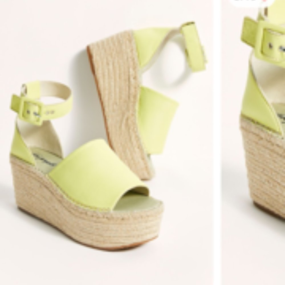 Free People Coastal Platform Wedge Sandals